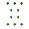 thumbnail image 2 of sweethay Modelo de paisaje estático, diseño DIY, accesorios de planta de imitación, árboles en miniatura en forma de bola, juguetes de decoración de Tipo4 10piezas, 2 of 5
