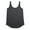Charcoal Gray Melange, variant on Mantis Womens Loose Fit Sleeveless Vest Top