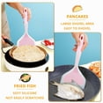 thumbnail image 4 of Raspador de silicona - Espátula para freír de cocina antiadherente resistente al calor, 4 of 7