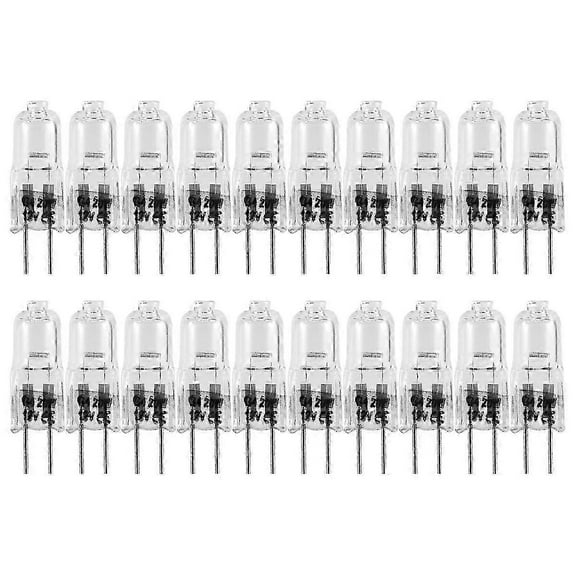 20 Pcs G4 Halogen Bulbs,20W 12V Halogen Light Bulbs G4 Halogen Bulbs