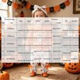 thumbnail image 4 of KPOPLK Infant Baby Girl Clothes with Pockets Halloween 3PCS Long Sleeve Pullover Sweatshirt and Pants Infant Fall Winter Outfit 3 6 9 12 18 Months,Size 12-18 Months, 4 of 9