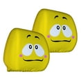 thumbnail image 1 of Funny Cartoon Headrest Covers For Auto Front Seat And With Playful Design, 1 of 4