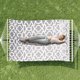 thumbnail image 5 of Hamaca Doble con Soporte – Para 2 Personas – 215 kg – Acero Resistente – Cojín Acolchado y Almohada – Bolsa de Transporte – Fácil Montaje – Exterior, 5 of 7