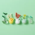 thumbnail image 3 of Mini Vase Desktop Decoration Ornament Mini Ceramic Vase Refrigerator Funny Cute Vases Kitchen Decoration Birthday Collection, 3 of 3