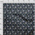 thumbnail image 2 of oneOone Viscose Jersey Dark Navy Blue Fabric Christmas Sewing Material Print Fabric By The Yard 60 Inch Wide, 2 of 5