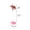 Pink, variant on Leodye 1PCS Teasing Toy Automatic Feather Pet Play Interactive Funny Collar Teasing Stick Toy for Indoors -9.25*5.91in