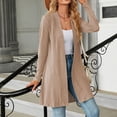 thumbnail image 4 of Jiyugala Women's Cardigan Sweaters Warm Soft Knit Sweater Coats, 4 of 7