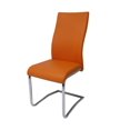 thumbnail image 3 of Canadian Accord Dining Chair Orange (Set of 2), 3 of 3