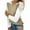 Khaki, variant on WREESH Womens Fashion T-Shirts Color Block Casual Round-Neck Lace Hollow Out Long Sleeve Pullover Slimming Blouse T-Shirt Tops Dark Blue