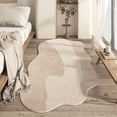thumbnail image 4 of SIfdSeng Area Rugs Rug Cloud Shaped Rug Soft Washable Irregular Rug with Backing for Easy Care, 4 of 4
