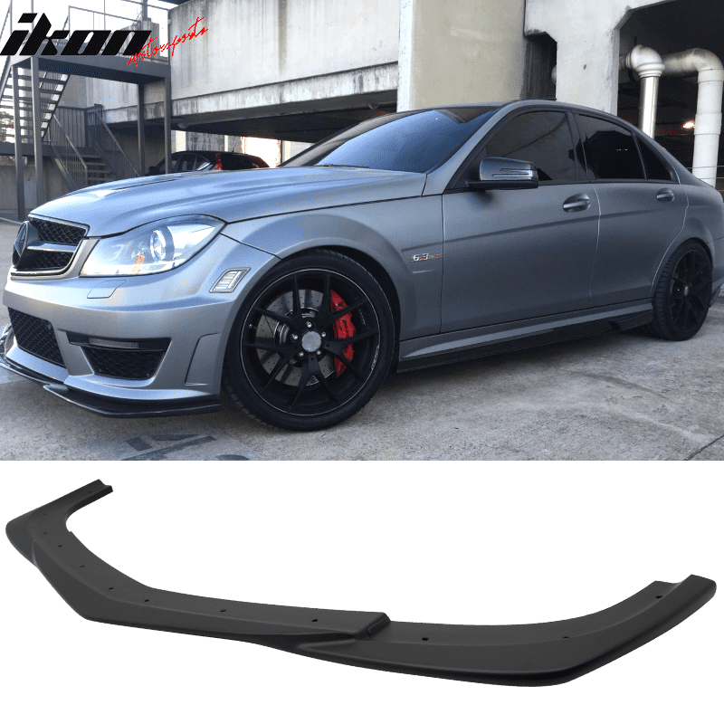 Painted ABS Rear Boot Spoiler For Mercedes Benz W204 Saloon AMG Mars Red 590