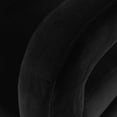 thumbnail image 4 of Modern Amirah Velvet Accent Chair in Black, 4 of 7