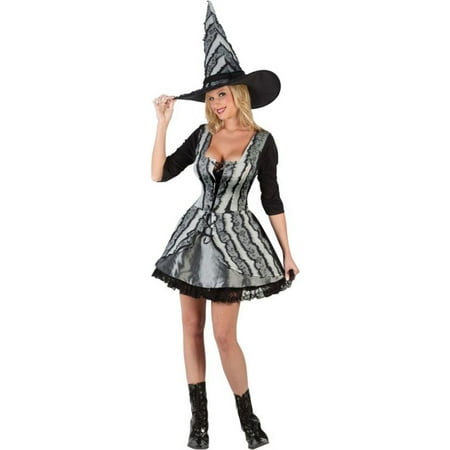 Morris Costumes Womens Witch Gothic Rose Adult Halloween Costume