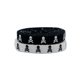 thumbnail image 5 of Black Shoe Laces With Printed White Skull Head, 5 of 5