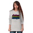 thumbnail image 4 of Cute Choices Chances Changes Saying Plus Size Long Sleeve Graphic Tee Shirt Brisco Brands 2X, 4 of 5