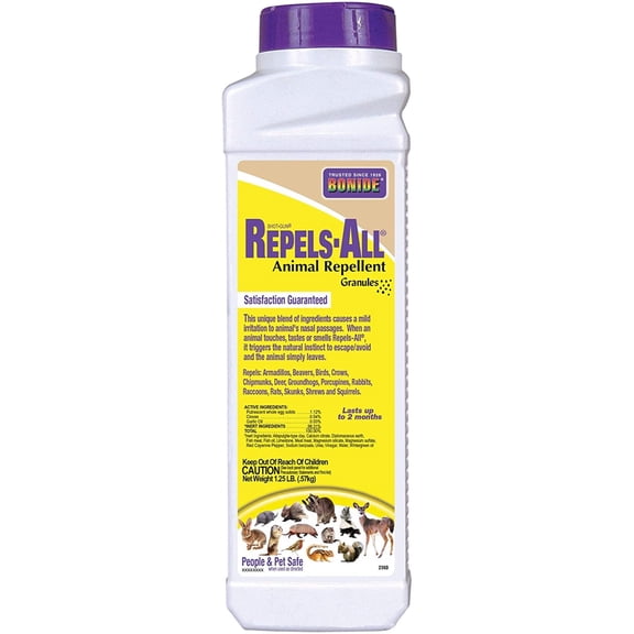 Repels-All Granules 1.25Lb Bonide Products Insect Repellents 2360 037321023609