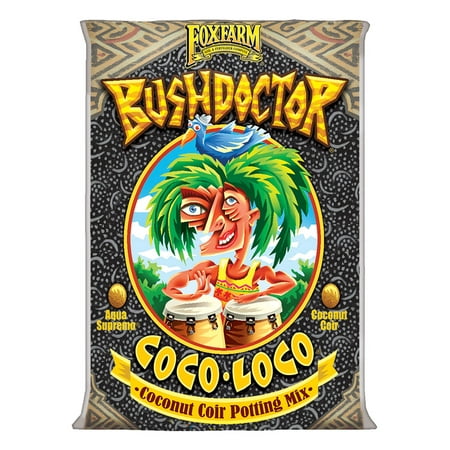 FoxFarm FX14100 Bush Doctor Coco Loco Plant Garden Potting Soil Mix, 2 Cubic (Best Coco Coir 2019)