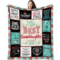 thumbnail image 1 of LHSHID Goddaughter Gifts Goddaughter Gifts from Godmother God Daughter Gifts from Godmother Gift for Goddaughter from Godfather Goddaughter Baptism Gifts 30x40in, 1 of 6