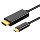 axGear USB C à 4K HDMI Câble Adaptateur de Convertisseur Vidéo 6Ft Type C au Cordon HDMI 4K – image 3 sur 4