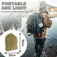 thumbnail image 4 of Camping Hammock, Camping Essentials, Lightweight Portable Double & Single Hammock with Tree Straps, Camping Gear for Outside Hiking Camping Beach Backpack Travel, 4 of 7