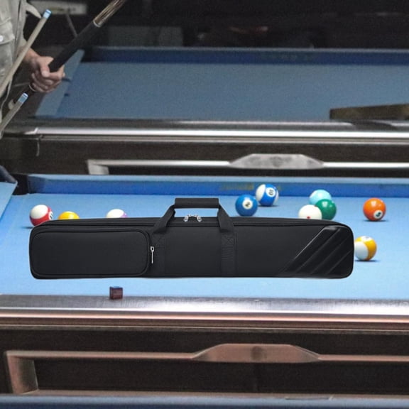 lacooooppia Billiard Pool Cue Stick Case,32 Inches 1/2 Jointed s,Wear Resistant s,Thickened Portable Carrying Bag 32.68inch black