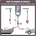 thumbnail image 3 of OptiMATE 5 Start/Stop, TM-221, 6-step 12V 4A sealed battery saving charger & maintainer, 3 of 6