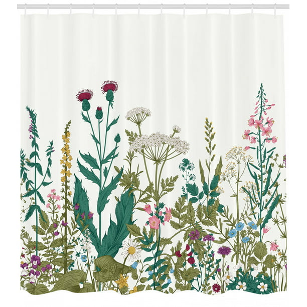 walmart floral shower curtain