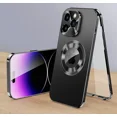 thumbnail image 1 of 2024 Metal Aluminium Alloy Case for iPhone 15 14 13 12 Pro Max Camera Lens Protective Case iphone Original Color Phone Cover, 1 of 7