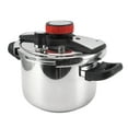 thumbnail image 1 of Stainless Steel Pressure Cooker, Multi Functional Explosion Proof Pressure Cooker Household 304 Stainless Steel Pressure Cooker Large Pressure Cooker, 1 of 8