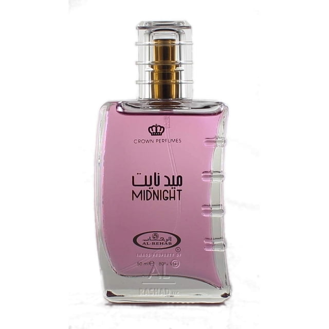 Perfume Al-Rehab Midnight Eau De Parfum, 50 ml, para hombre y mujer