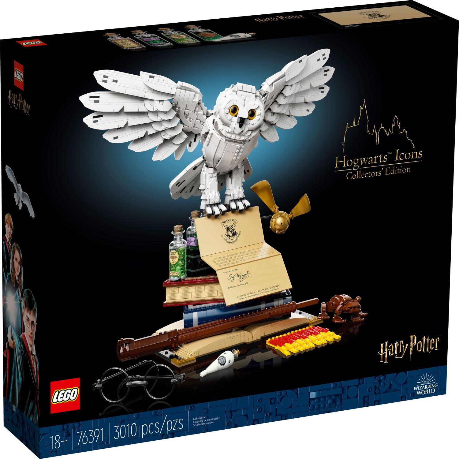 Harry potter hedwig lego discount
