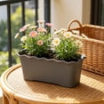 thumbnail image 1 of Tong Modern Ceramic For Indoor With Hole And Self Watering Design Finish Garden, 1 of 4