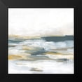thumbnail image 2 of Vess, June Erica 15x15 Black Modern Framed Museum Art Print Titled - Ochre Vista I, 2 of 5