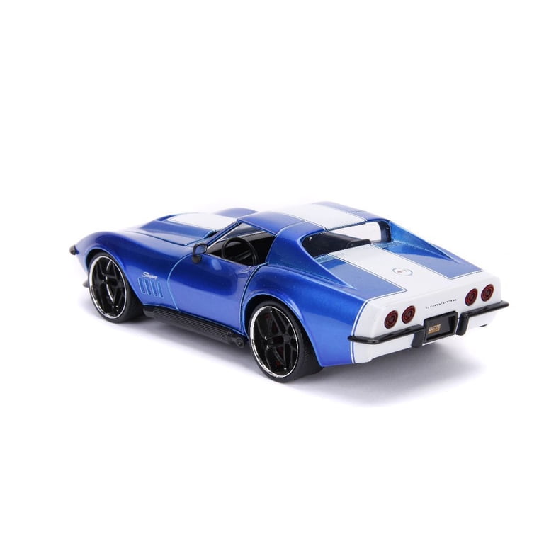 Big Time Muscle 1969 Chevy Corvette Stingray ZL1 Die-cast Car Blue