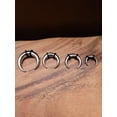 thumbnail image 2 of Set of 4 Steel Pinchers for Septum Stretching Kit Ears Tapers Horseshoe Gauges - size=1g 2g 4g 6g, 2 of 2
