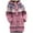 C-Light Pink37, variant on DHFJKG Womens Cardigan Sweaters Knitted Hooded Long Sleeve Button Down With Pockets Jacket Retro Fair Isle Stylish Outerwear