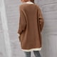 thumbnail image 4 of Puntoco Mujer Moda Color a juego Mangas largas Punto Cardigan Suelto tops Blusa Suéter Puntoco Puntoco-5000, 4 of 4