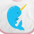 thumbnail image 4 of Inktastic Narwhal Boys or Girls Baby Bib, 4 of 4