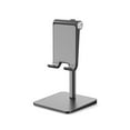 thumbnail image 1 of Naierhg Aluminum Alloy Adjustable Desktop Tablet Phone Holder Stand Bracket for iPhone,Black Standard, 1 of 8