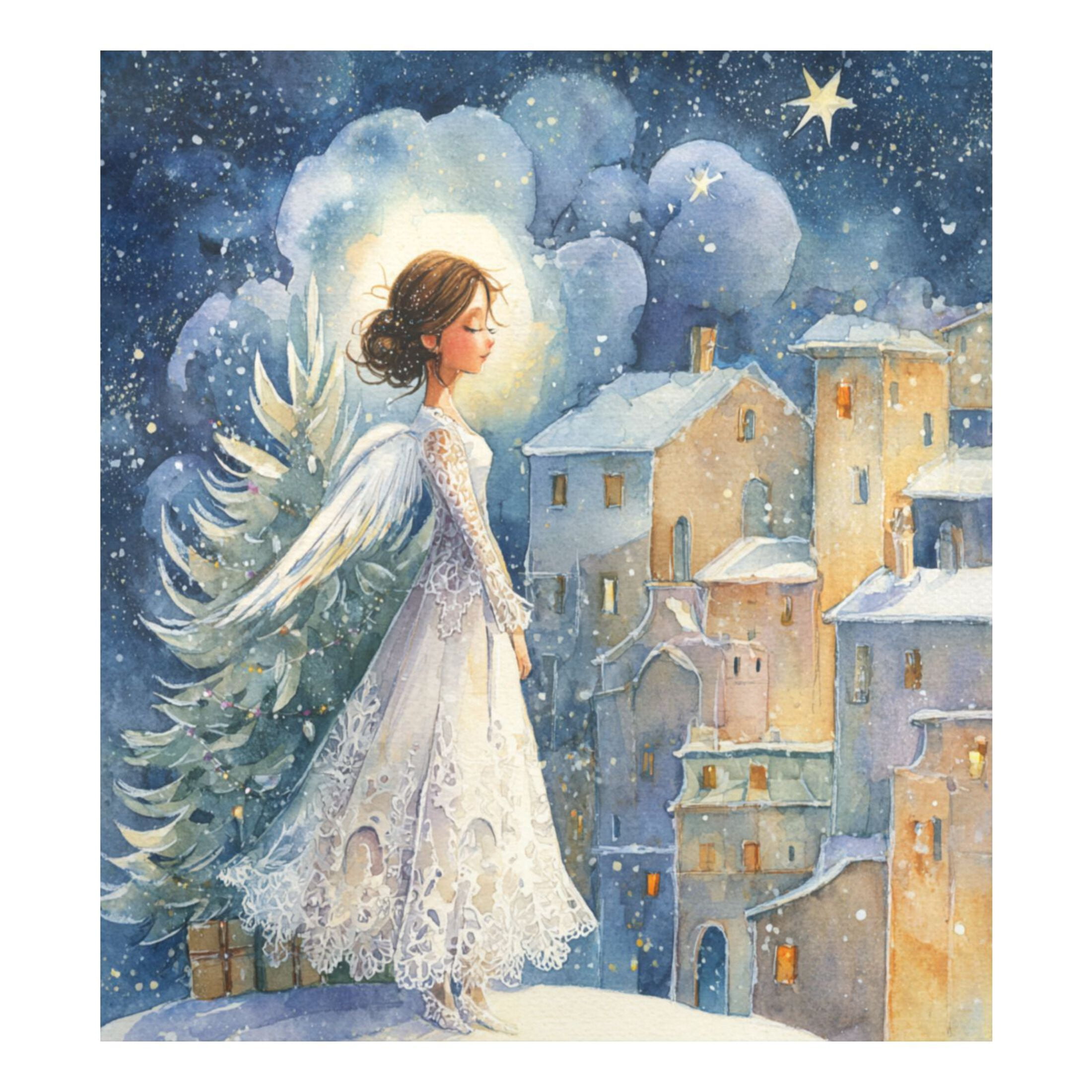Dishwasher Magnetic Refrigerator Magnet Cover Sticker Home Decorative 23"x26" Wedding Angel