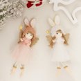 thumbnail image 3 of 2pcs árbol de navidad colgante-blanco+rosa Adepaton CPB-SSW201, 3 of 5
