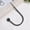 D, variant on YYKihy Curtain Alloy U Shaped Crystal Wall Hook Electro Galvanized Curtain Hook