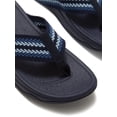 thumbnail image 6 of Fitflop Women's Surfa Stripe-Webbing Toe-Post Sandals, 6 of 7