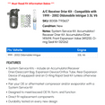 thumbnail image 2 of A/C Receiver Drier Kit - Compatible with 1999 - 2002 Oldsmobile Intrigue 3.5L V6 2000 2001, 2 of 2