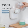 thumbnail image 2 of Soap Dispenser Wall Mounted Automatic Hand Sanitizer Dispenser 350ml No Touch White Soap Dispenser With Smart Infrared Sensor For Home Bathroom School, 2 of 5