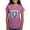 Heather Orchid, variant on CafePress - Sigma Chi Flag Colored T Shirt - Women's V-Neck Dark T-Shirt