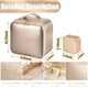 thumbnail image 2 of Estuche de viaje para maquillaje Extrei Gent con espejo LED y luz, 2 of 6
