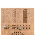 thumbnail image 2 of Baseball  Board Game Wooden Marbles Board Game Board, 2 of 8