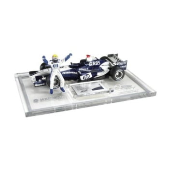 1:18 f1 racing williams m. webber drivers edition (w /suit piece)