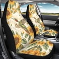thumbnail image 2 of Uorisanigo Hummingbird Car Seat Covers Waterproof Front Seat Covers Easy Installation Stretch Polyester Fabric Cover Protection Interior Accessories Universal Fit Most Cars,SUV, Trucks, 2 of 7